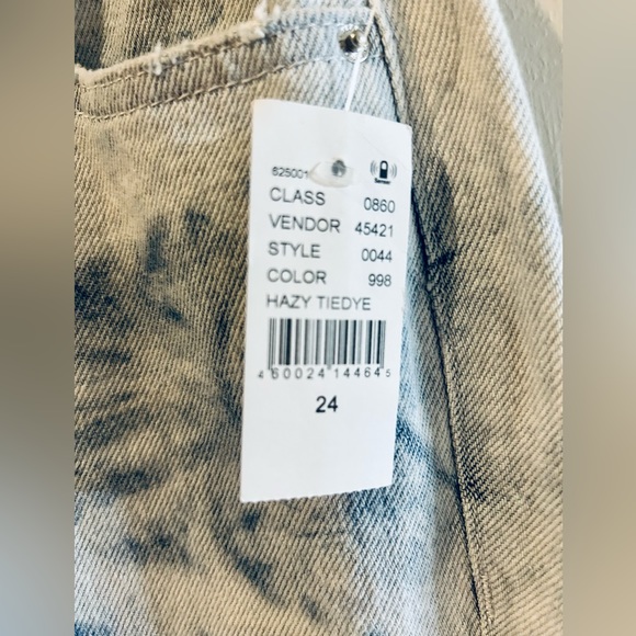 PACSUN 'HAZY TIE DYE MOM JEAN' SIZE 24 NWT - Picture 6 of 7